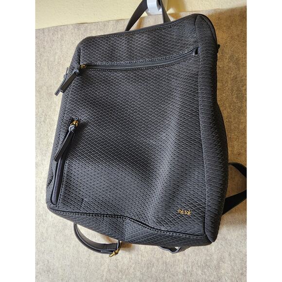 THE SAK Elliot Lucca Olvera Printed Backpack Laptop Career Tote - Picture 3 of 9